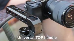 Tay Cầm Trên Máy Ảnh DSLR Có Đế Gắn Cold Shoe Dành Cho Máy Ảnh Không Gương Lật Bộ Ổn Định Cầm Tay Tương Thích Với Phụ Kiện SmallRig Rig