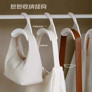 Stable Non-deformable Bag Hook Japanese Arched Bag Stand Hat Scarf Storage Rack Entrance Way Cosmetic Jewelry Holder