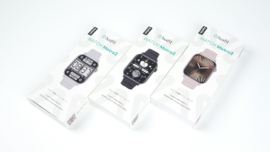 Aolon Metro2 Smart Watch 1.83" HD Screen SOS Calling 16 Sports Modes Heart Rate Monitor Message Reminder Calculator Bedside Clock Smartwatch