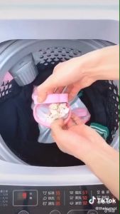 Phao Lọc Cặn Bẩn Máy Giặt Túi Lọc Gom Rác Lồng Máy Giặt Cửa Đứng Thông Minh Hình Bông Hoa