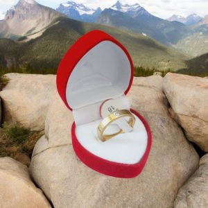 Cincin Titanium Pria Wanita Promo Cincin Tahan Lama Antikarat Free Kotak love