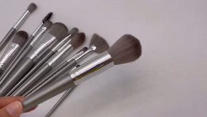 Brush Set Kuas Make up Travel Mini Blush On Brush Makeup Eyeshadow Highlighter Foundation Kosmetik Tools