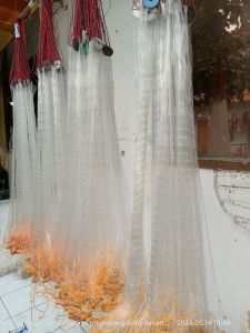 jaring ikan siap pakai 012 1¼" panjang 30-35m tinggi 80cm