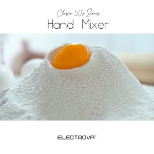 Electrova Hand Mixer Classic 50s Series