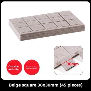 Silent Wear-Resistant Anti-Slip Chair Leg Pads