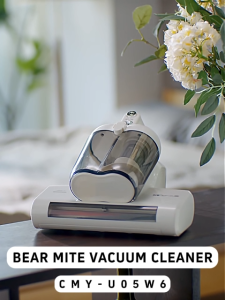 Bear Handheld Vacuum Cleaner with UV Dust Mite Remover 15000pa Household Cleaning Machine for Home Bed Sofa Mattress