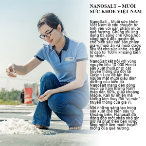 1kg Muối Biển EpSom Tự Nhiên Thương Hiệu Nanosalt Nghệ An