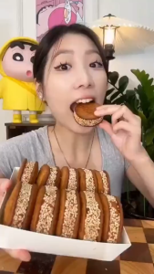 Pumpkin Cake Purple Potato Sandwich Cake Handmade Taro Pastry 南瓜饼芋泥夹心饼手工香芋糕点