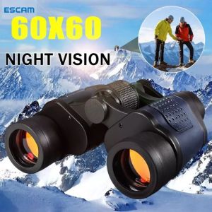 60X60 Day Night Vision HD Binoculars Waterproof 1000M Long Range Telescope Sports Game Camping Expedition Military Binoculars