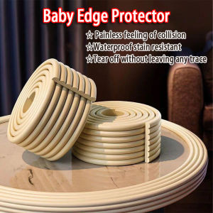 Baby Edge Protector 2 Meters Baby Safety Bumper Strip Corner Guard Safety Table Desk Edge Table Corner Wall Corner Edge W-Shape Anti-collision Strips Protect Tape Cushion 防撞条
