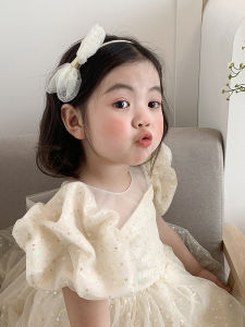 Sweet Butterfly Knot Hairband Girls Birthday Party Non-Tightening Princess Style Headband Childrens Accessories Magic Baby