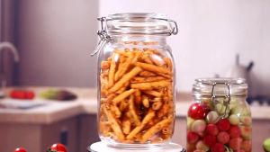 JE.ID Toples Unik Dan Cantik Tople Kue Toples Bumbu Dapur Toples Lebaran Terbaru Toples Bening Aesthetic  Toples Kue Kering   Toples Kedap Udara