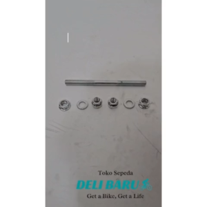 As roda DEPAN Chrome CP as 15 sepeda panjang 14 cm harga satuan