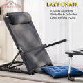 Folding Backrest Bed Chair Portable Bed Backrest 6 Gears Adjustable Bed Cushion Chairs Lazy Armrest backrest chair for bed recliner computer chair Bed Backrest. 