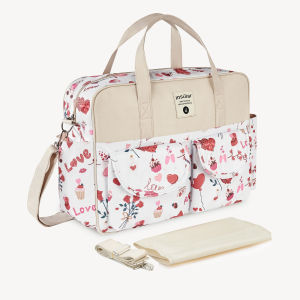 Mummy Ladieswear Baby Diaper Bag Outdoor Lightweight Good-looking Satchel Crossbody Shoulder Multi-Functional Large Capacity 2024 New Arrival