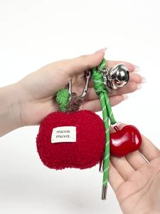 Phụ Kiện Giáng Sinh Hình Táo Bọc Lông