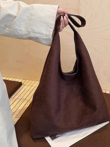 Retro Matte Large Womens Shoulder Bag 2025 New Summer High Capacity Tote Bag American Retro Style Travel Crossbody Bag