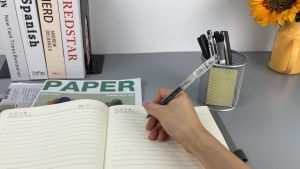 Tempat Pulpen Jaring Besi & Pen Stand Bulat Stainless Steel