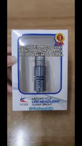 Lampu Kaki M5 Bebek 2 Warna LED Motor Laser H6 Lensa AC DC Hi-Lo 8W+8W