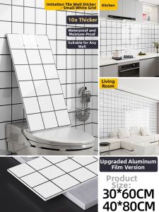 O Margo | Waterproof Moisture-Proof Imitation Tile Wall Sticker