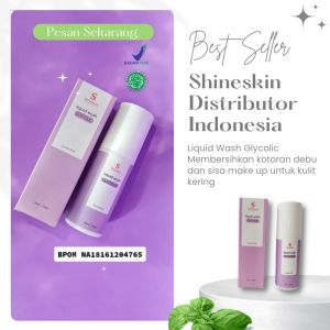 Shineskin Liquid Wash Glycolic: Sabun Wajah Alami Untuk Semua Jenis Kulit