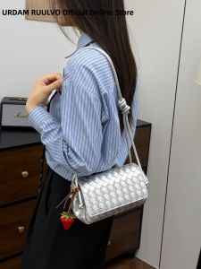 URCDN RDALVO | Elegant Silver Shoulder Bag