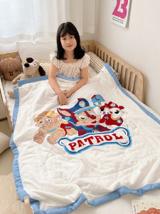 Summer Cool Thin Blanket for Babies Children Single Person Small Size Nursery Nap Time Air Conditioned Light Weight Blanket