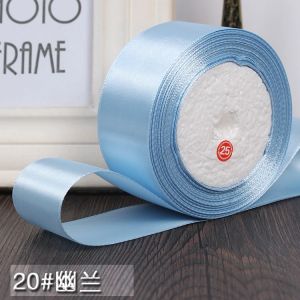 25yards 40mm1-1/2" ribbons for cake Gift Decoration stain ribbions for DIY garment sewing fabric collage gift wrap ribbon 22 M