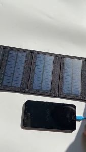 200W/300W แผงโซลาร์พับได้ USB สองช่องรถบ้าน สำหรับชาร์จช่วยเฟ้อนเพื่อชาร์จโทรศัพท์รถบ้าน