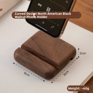 FANHAN | Creative Walnut Wood Phone Stand