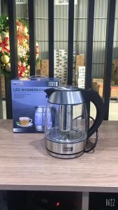 Ấm Siêu Tốc Thuỷ Tinh Lebenlang 1L8 LBE2819 Kèm Lõi Lọc - Hàng Chính Hãng