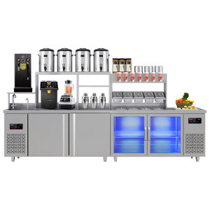 Lecon | Commercial Air-cooled Bubble Tea Prep Station