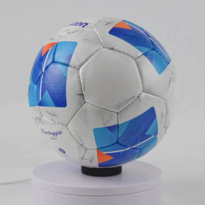 Molten ฟุตบอลหนังพียู เย็บด้วยมือ ยางในพิเศษ Latex รุ่น F5N2810