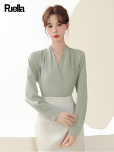 puella | Elegant French Style Satin Shirt
