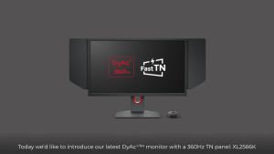 Màn hình gaming Esports ZOWIE TN 360Hz DyAc⁺™ 24.5 Inch 0.1ms | XL2566K / SP006063 - Hàng Chính Hãng mới 100%