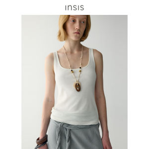 INSIS FEMME | Sleeveless Tight-fitting Vest Narrow Shoulder Halterneck Spring Wear