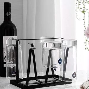 ที่คว่ำแก้ว ทำจากเหล็กหนา ที่วางแก้ว 6ใบ