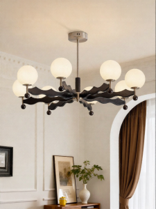 FANCY LAMP CLUB | Modern Retro French High Brightness Eye-Protecting Chandelier