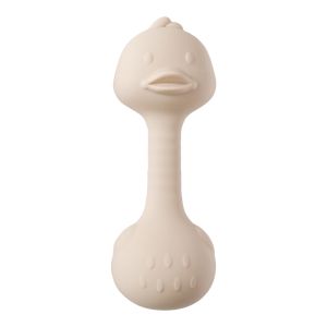 Rattles for Baby 0 3 Months Toys Cartoon Duck Chewing Toys Silicone Maracas Baby Silicone Rattle Toys Teether Toys for Baby