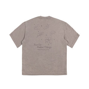 Breathable Printed T-Shirt Summer Outdoor Short Sleeve Crewneck