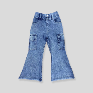 Celana Cutbray Cargo Jeans Anak usia 2- 7Tahun