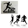 [SG Seller] Running Theme Cake Topper / Runner Cake Topper / Jogger / Marathon Cake Topper. 