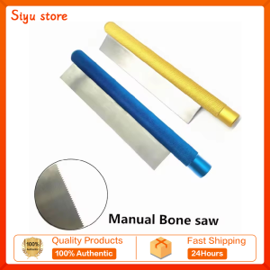 GREATLH Bone Saw Ultra-thin Saw Blade Hand-held Manual Bone Saw 18cm Orthopedic Veterinary Instrument