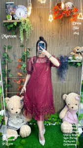 Dress Tile Wanita 2023 264 ada 8 warna detail keterangan ada digambar import kualitas import 330gram