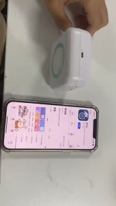 Mdudu C15 PRO เครื่องปริ้นพกพา พกพา (เมนูไทย) เครื่องปริ้นพกพา เครื่องปริ้นสติ๊กเกอร์ พิมพ์ที่อยู่ รูปภาพ ฟรี11ม้วน