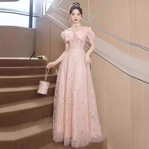 9Sbird Evening Dresses For Women Luxury Niche High End Formal Attire Wedding Custom Banquet Host Adult Gift Female Dovetail