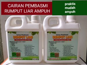CAIRAN PEMBASMI RUMPUT LIAR AMPUH ISI 1LT RUMPUT MATI SAMPAI AKAR