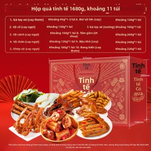 Hộp Quà Gà Mala Cay và Đồ Ăn Vặt