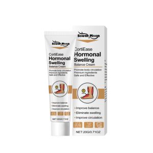South Moon Leg Relief Cream for Circulation Relieve Foot Edema Massage Cream for Swollen Legs and Ankles Body Health Care Leg Swelling Relief Eliminate Vasculitis Phlebitis Improve Blood Circulation Spider Veins Soothing Cream