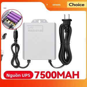 Bộ Nguồn Dự Phòng UPS DIFANG 7500mAh Cho Camera Bộ Sạc Camera Chống Nước Bộ Định Tuyến WiFi Dự Phòng Tương Thích Với Camera IP